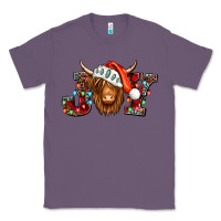Lavender joy christmas shaggy cow Classic Tee - Jasminsmagicworld