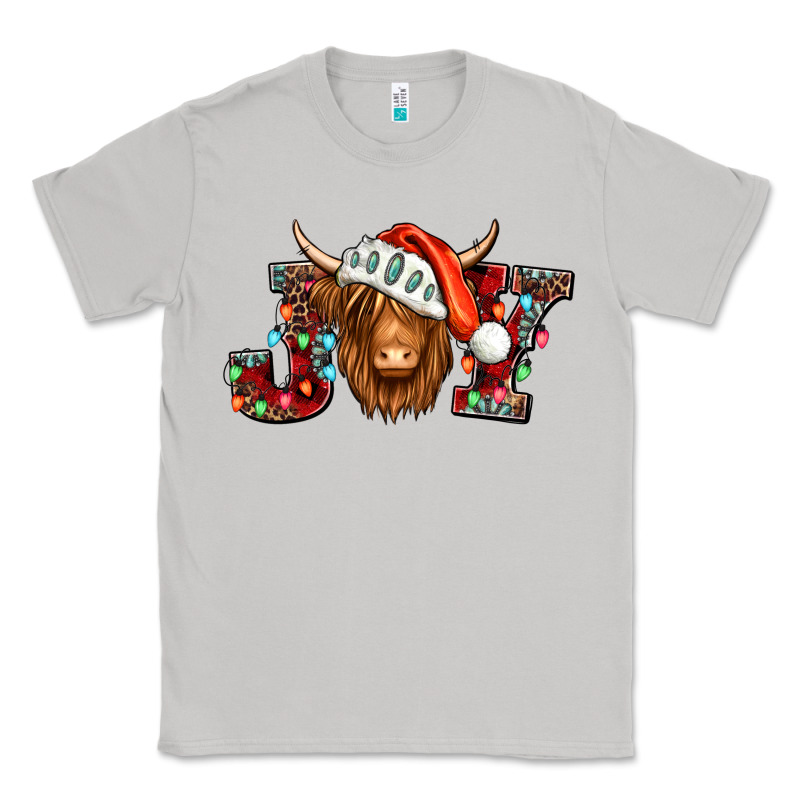 Joy Christmas Shaggy Cow Classic Tee by Jasminsmagicworld | Teevron