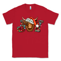 Red joy christmas shaggy cow Classic Tee - Jasminsmagicworld