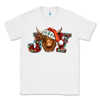 White joy christmas shaggy cow Classic Tee - Jasminsmagicworld