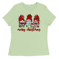 Matcha merry christmas gnome with christmas lights Ladies Tee - JahusDesignShop