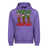 Tulip cowboy christmas boots cactus Urban Hoodie - CowGirlArtShop