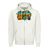 Camping Life Zipper Hoodie | Teevron
