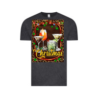 Vintage Black cocktail set for Christmas Vintage Tee - AdoDesignShop