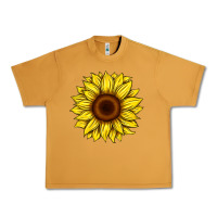Peanut Butter sunflower Urban Heavy Tee - Artiststas
