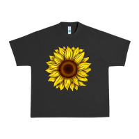 Pigment Black sunflower Urban Heavy Tee - Artiststas