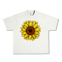 Pistachio sunflower Urban Heavy Tee - Artiststas