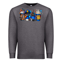 Charcoal Heather police coffee Premium Sweatshirt - Jasminsmagicworld