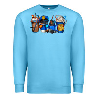 Ocean Blue police coffee Premium Sweatshirt - Jasminsmagicworld