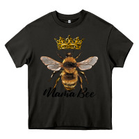 Asphalt mama bee with crown Heavy Core Tee - Artiststas