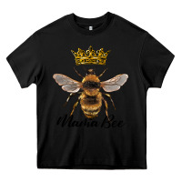 Black mama bee with crown Heavy Core Tee - Artiststas