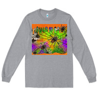 Heather Grey spiders halloween tumbler Long Sleeve Tee - Jasminsmagicworld