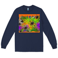 Navy spiders halloween tumbler Long Sleeve Tee - Jasminsmagicworld