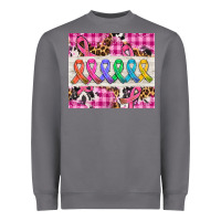 Storm western colorfull cancer ribbon Heavyweight Sweatshirt - AdoDesignShop
