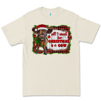 Bone all i want for christmas is a cow highland calf Premium Tee - RanaPortraitStore