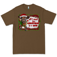 Cacao all i want for christmas is a cow highland calf Premium Tee - RanaPortraitStore