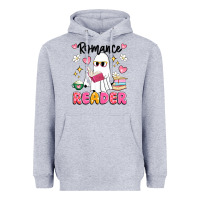 Heather Grey romance reader Heavyweight Hoodie - Artiststas