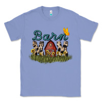 Colony Blue barn mom sunflower Classic Tee - NancyCooperArtShop