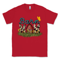 Red barn mom sunflower Classic Tee - NancyCooperArtShop
