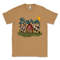 Toasted Coconut barn mom sunflower Classic Tee - NancyCooperArtShop
