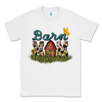 White barn mom sunflower Classic Tee - NancyCooperArtShop