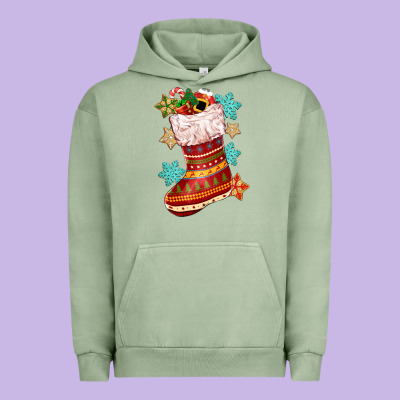 Christmas Urban Hoodie Designed By Cowgirlartshop