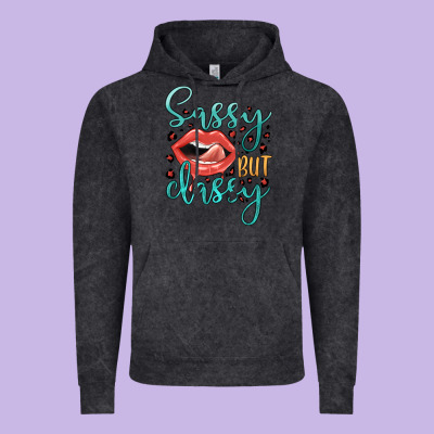 Sassy But Classy Vintage Hoodie Designed By Jahusdesignshop