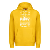Lemon Super Cool Poppy Of A Freaking Awesome Granddaugh Premium Hoodie - Bettercallsaul