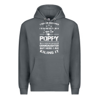 Rock Super Cool Poppy Of A Freaking Awesome Granddaugh Premium Hoodie - Bettercallsaul
