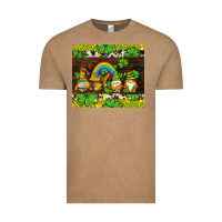 Vintage Coffee western st patricks gnomes Vintage Tee - AdoDesignShop