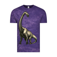 Cloud Purple brachiosaurus Vintage Tee - Artiststas