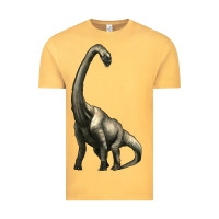 Vintage Mustard brachiosaurus Vintage Tee - Artiststas