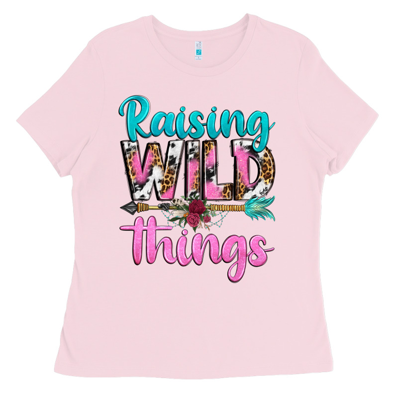 Raising Wild Things Ladies Tee by texasbilliewilder | Teevron