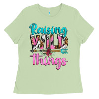 Matcha raising wild things Ladies Tee - texasbilliewilder