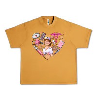 Peanut Butter nurse and nurse element heart Urban Heavy Tee - AdoDesignShop