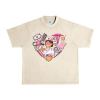 Sandshell nurse and nurse element heart Urban Heavy Tee - AdoDesignShop