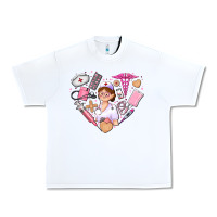 White nurse and nurse element heart Urban Heavy Tee - AdoDesignShop