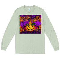 Matcha halloween jack o'lantern tumbler Long Sleeve Tee - Jasminsmagicworld