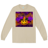 Mushroom halloween jack o'lantern tumbler Long Sleeve Tee - Jasminsmagicworld