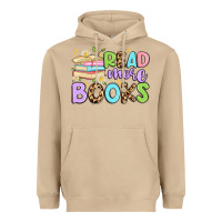 Mushroom read more books Heavyweight Hoodie - Artiststas