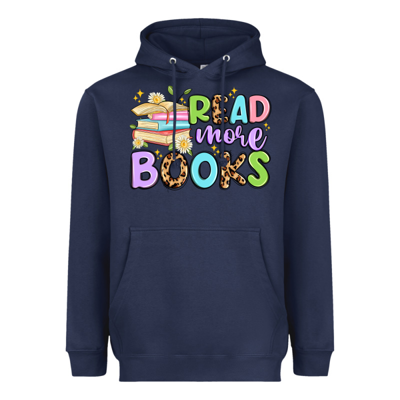 Read More Books Heavyweight Hoodie by Artiststas | Teevron