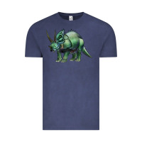 Vintage Denim dinosaur triceratops Vintage Tee - Artiststas