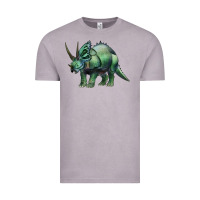 Vintage Zinc dinosaur triceratops Vintage Tee - Artiststas