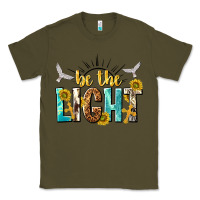 Army Green be the light Classic Tee - NancyCooperArtShop