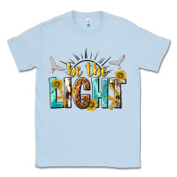 Dusty Blue be the light Classic Tee - NancyCooperArtShop