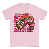 Bubblegum Pink Howdy Valentine Classic Tee - CowhideDigitalArt