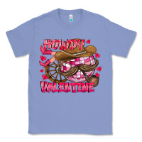 Colony Blue Howdy Valentine Classic Tee - CowhideDigitalArt
