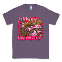Lavender Howdy Valentine Classic Tee - CowhideDigitalArt