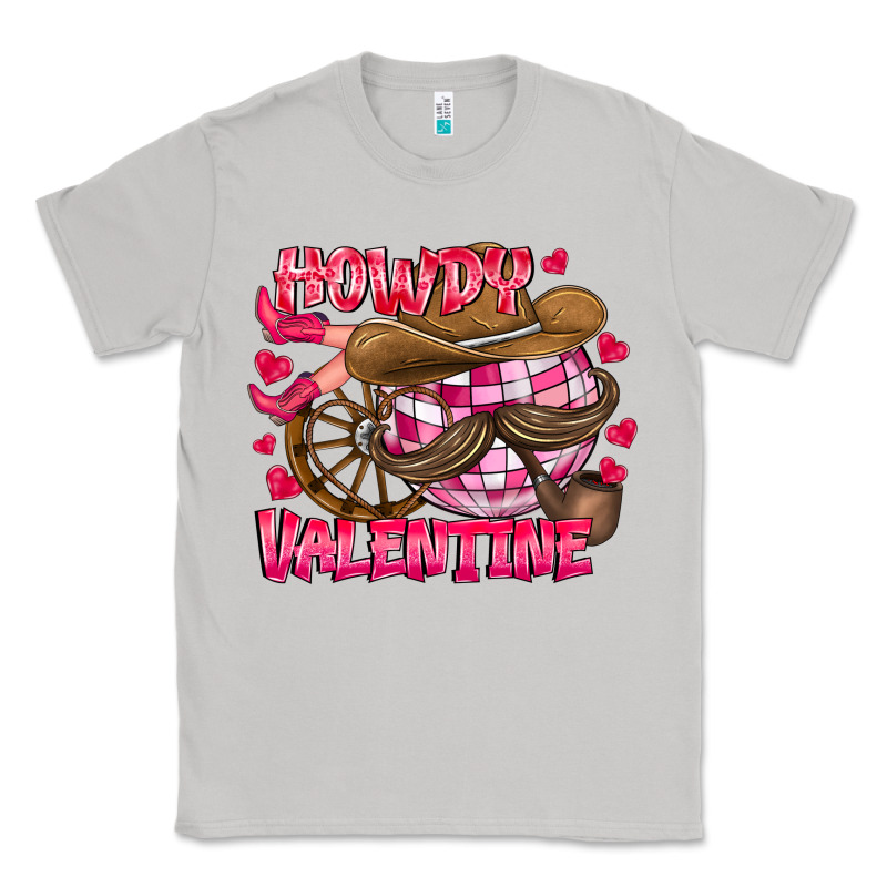 Howdy Valentine Classic Tee by CowhideDigitalArt | Teevron