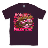 Plum Howdy Valentine Classic Tee - CowhideDigitalArt
